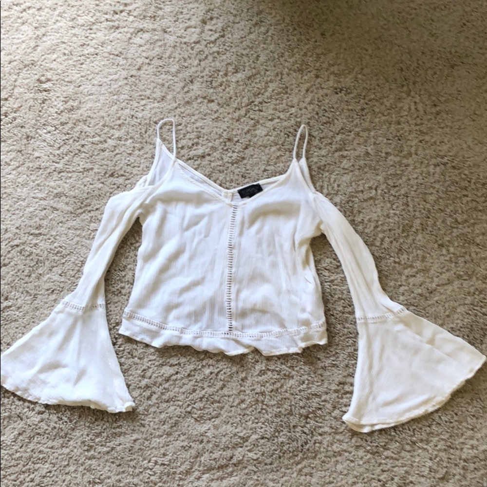 Cropped Festival Top with wide sleeves